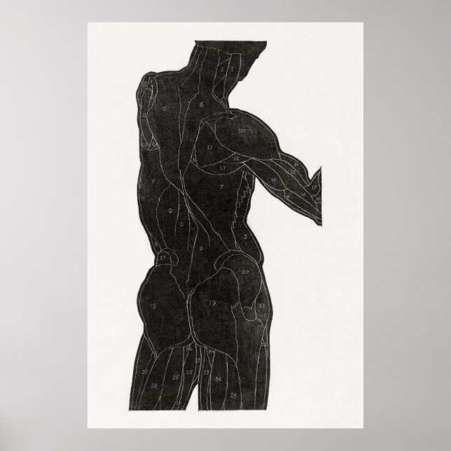 Póster La anatomía del hombre (Frente)