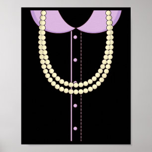 Póster La anciana disfraza 100 días de la abuela de las p