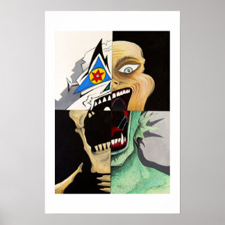 Póster La angustia en mí