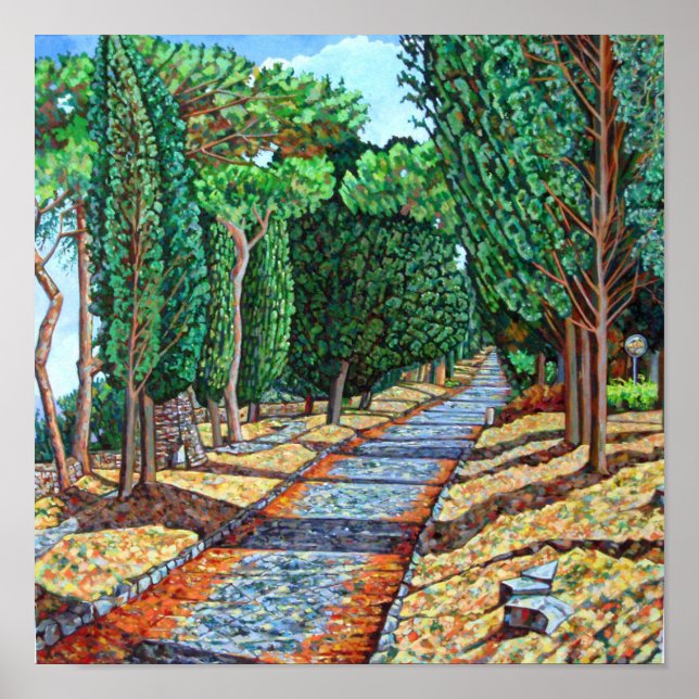 Póster La Antica Appia (Frente)