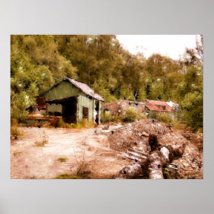 PÓSTER LA ANTIGUA MINA DE ORO