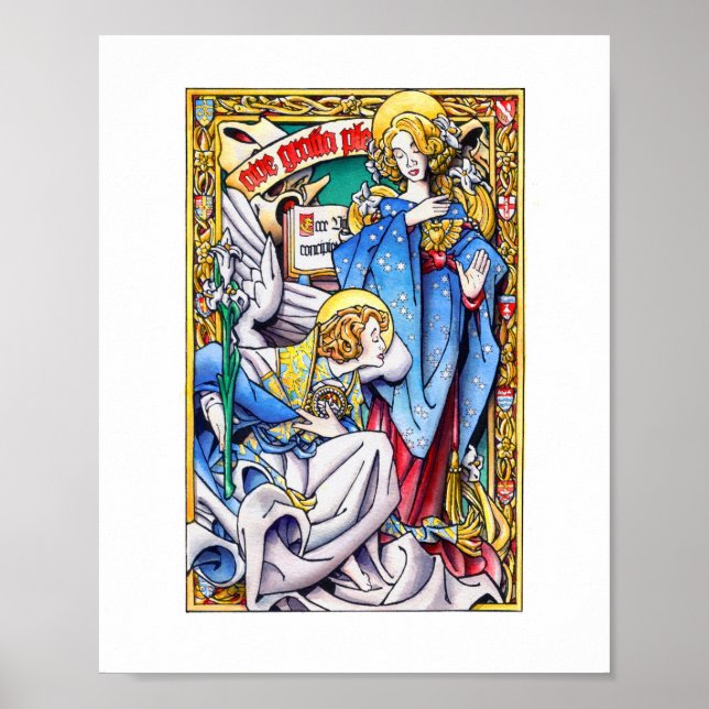 Póster La Anunciación (Frente)