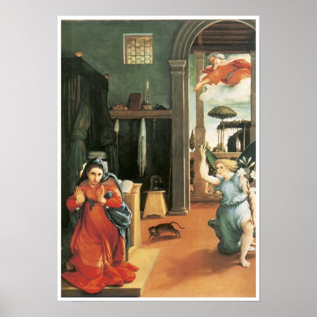 Póster La Anunciación, 1534-35 (Frente)