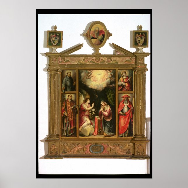 Póster La Anunciación, 1581 (Frente)