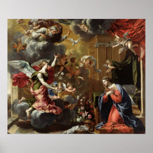 Póster La Anunciación, 1651-52
