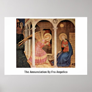 Póster La Anunciación De Fra Angelico