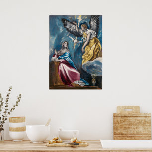Póster La Anunciación   El Greco  
