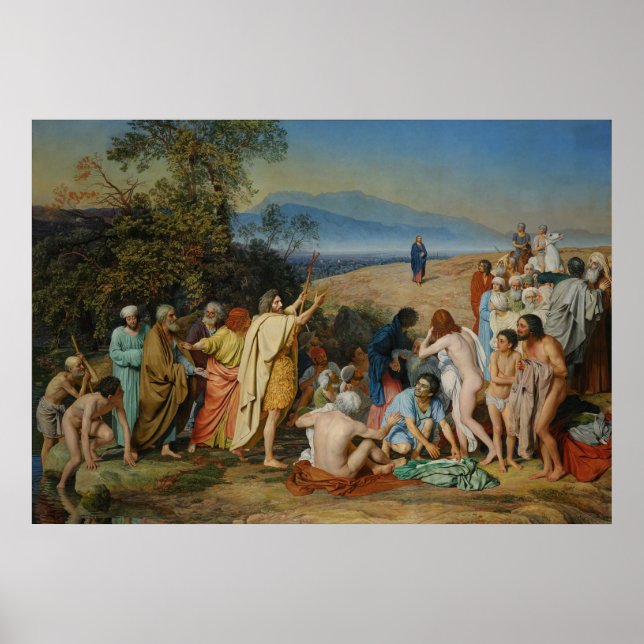 Póster La aparición de Cristo en el pueblo de Ivanov (Frente)