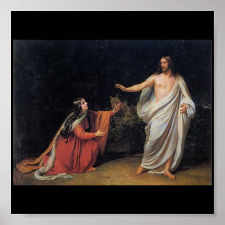 Póster La apariencia de Cristo ante María Magdalena