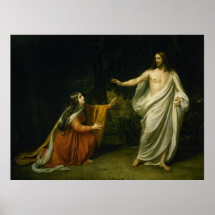 Póster La apariencia de Cristo de Ivanov ante Mary Magdal