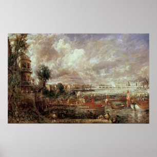 Póster La apertura del puente Waterloo