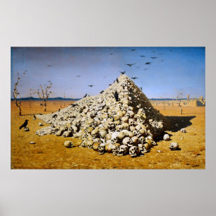 Póster La apoteosis de la guerra