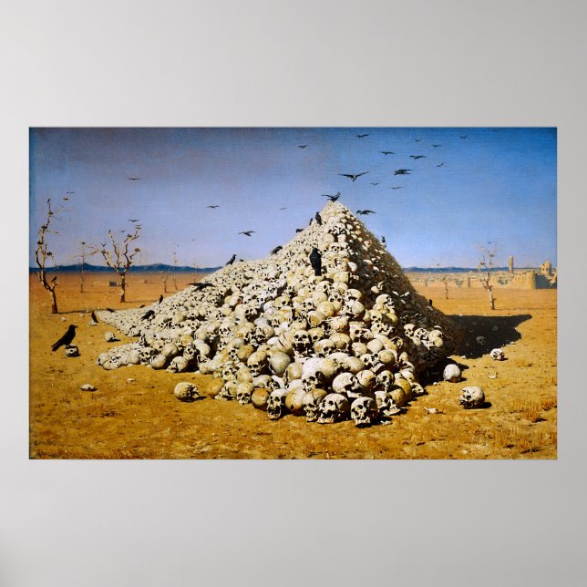 Póster La apoteosis de la guerra (Frente)