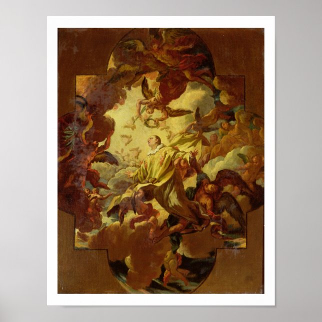 Póster La apoteosis de San Esteban (Frente)