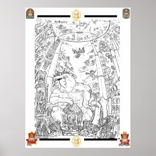 Póster La Apoteosis o el Poster Dante