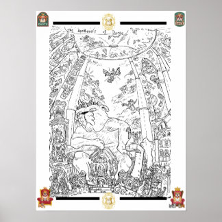 Póster La Apoteosis o el Poster Dante