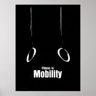 Póster La aptitud es - movilidad