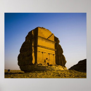 Póster La Arabia Saudita, sitio de Madain Saleh, 4