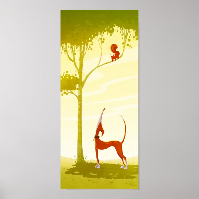 Póster La ardilla (Frente)