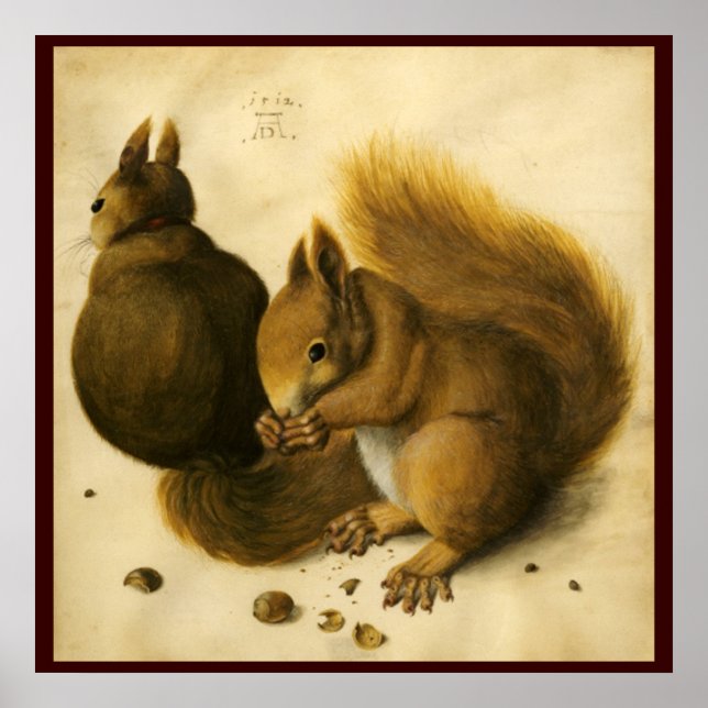 PÓSTER LA ARDILLA CON NUECES (Frente)