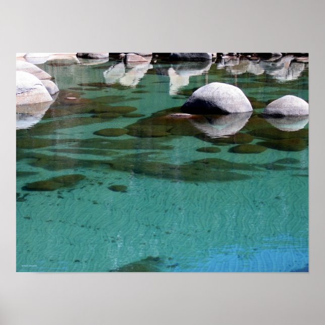 Póster La arena del lago Tahoe 2 (Frente)