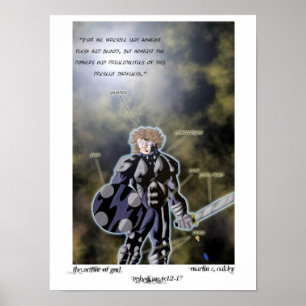 Póster La armadura de dios