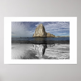 Póster La Arquitectura Cabo México Reflexión Fotografía