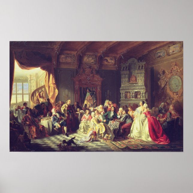 Póster La Asamblea bajo Pedro el Grande (Frente)