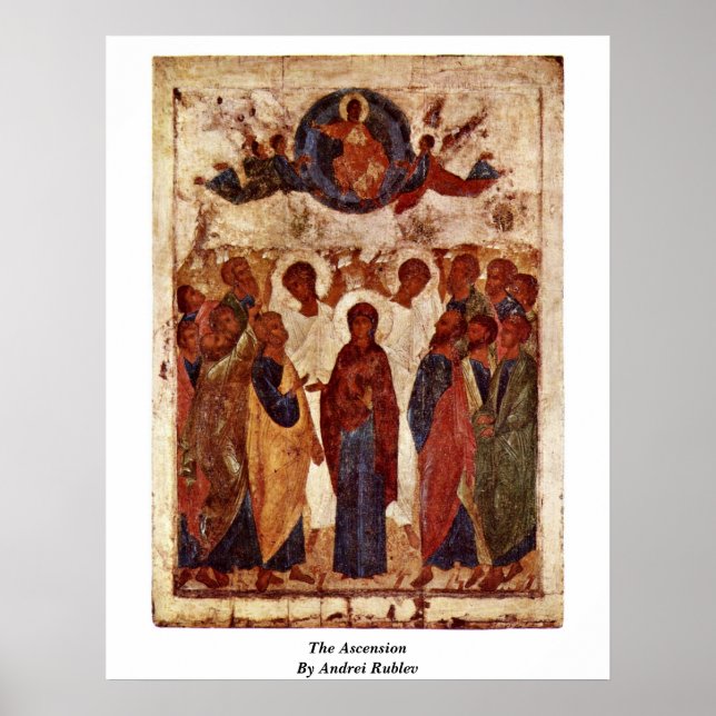 Póster La Ascensión De Andrei Rublev (Frente)