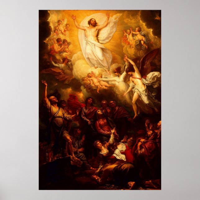 Póster La ascensión del Poster de Cristo (Frente)