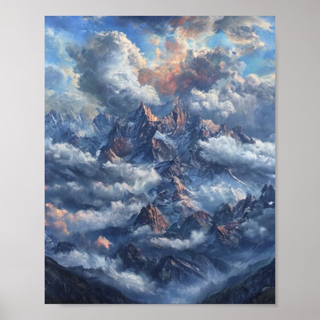Póster La Ascensión Eterna: Una Confluencia Armónica (Frente)