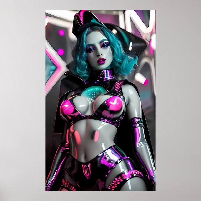 Póster La astro-bruja del Ceti-Alpha 4 (Frente)