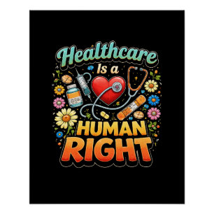 Póster La atención médica es un derecho humano