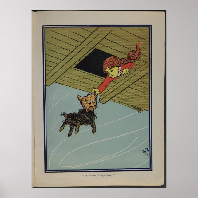 Póster La Atrapó Por La Oreja (Frente)