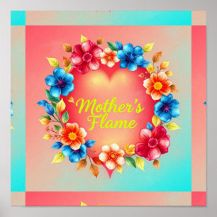 Póster La audaz llama del corazón de la madre