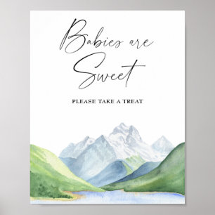 Póster ¡La aventura comienza! - cartel de bebés dulces