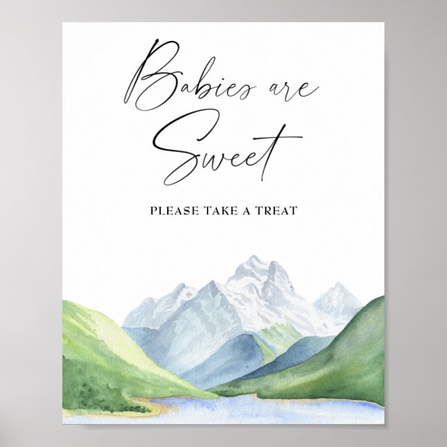 Póster ¡La aventura comienza! - cartel de bebés dulces (Frente)