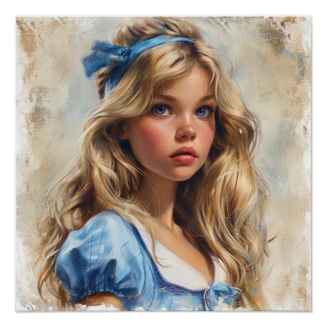 Póster La aventura de Alicia en el País de las Maravillas (Anverso)