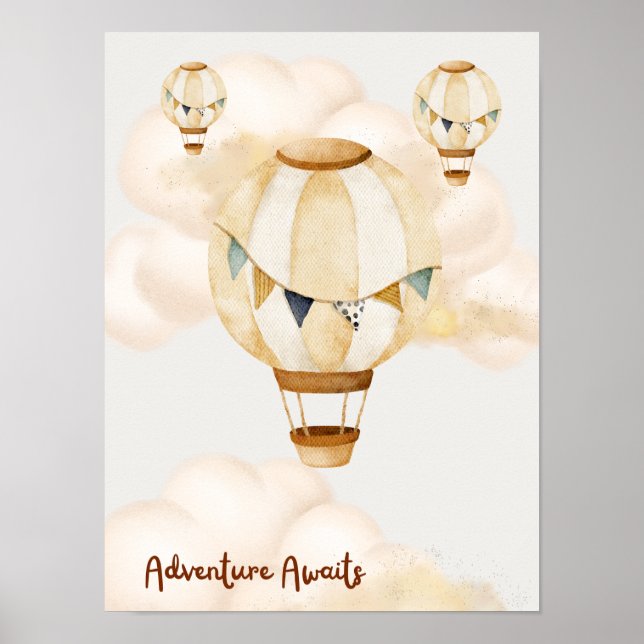 Póster La aventura espera a un Poster neutral (Frente)