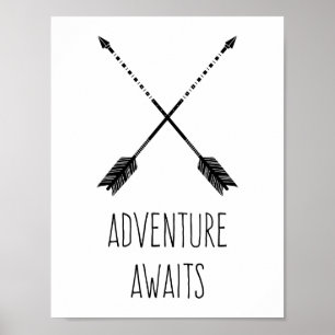 Póster La aventura espera inspiración