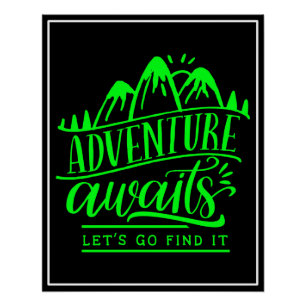 Póster La aventura espera vamos a buscarla