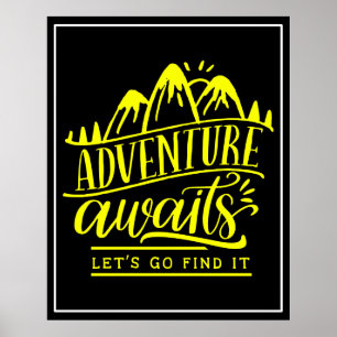 Póster La aventura espera vamos a buscarla