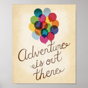Póster La aventura está ahí fuera