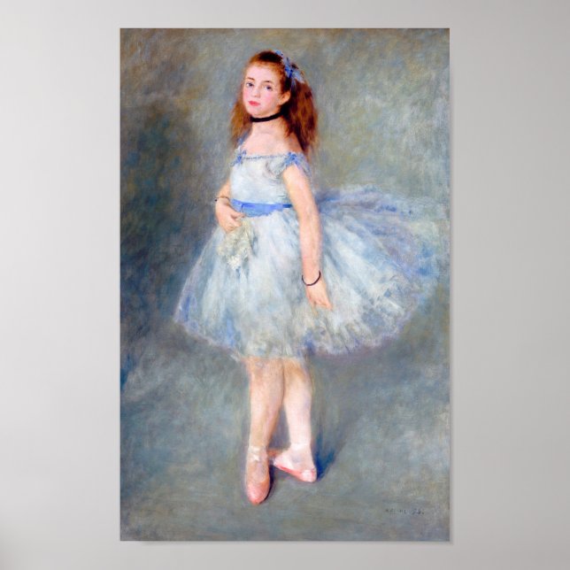 Póster La bailarina de ballet, Renoir (Frente)
