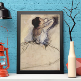 Póster La bailarina de Edgar Degas, la bailarina de balon