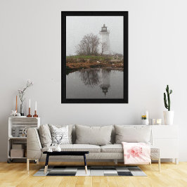 Póster La baliza en la niebla