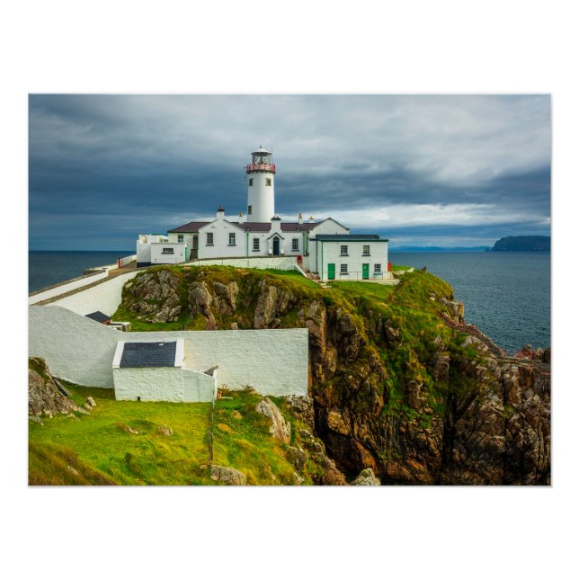Póster La baliza guía del Wild Atlantic Way (Anverso)