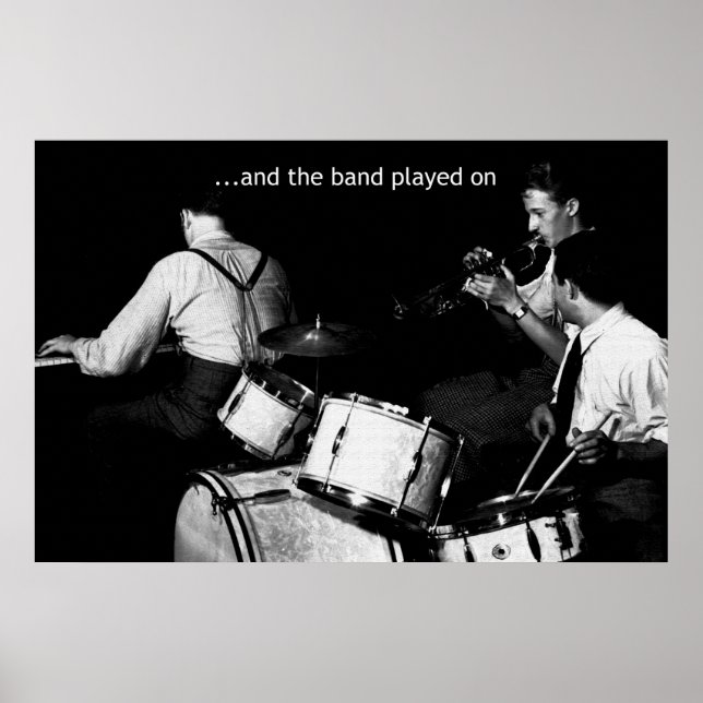Póster La banda jugada con 36 x 24 Poster (Frente)