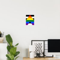 La bandera de aliado heterosexual de SlipperyJoe c