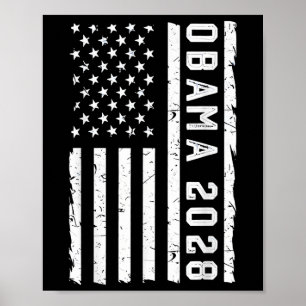 Póster La bandera ventilado de Estados Unidos con problem